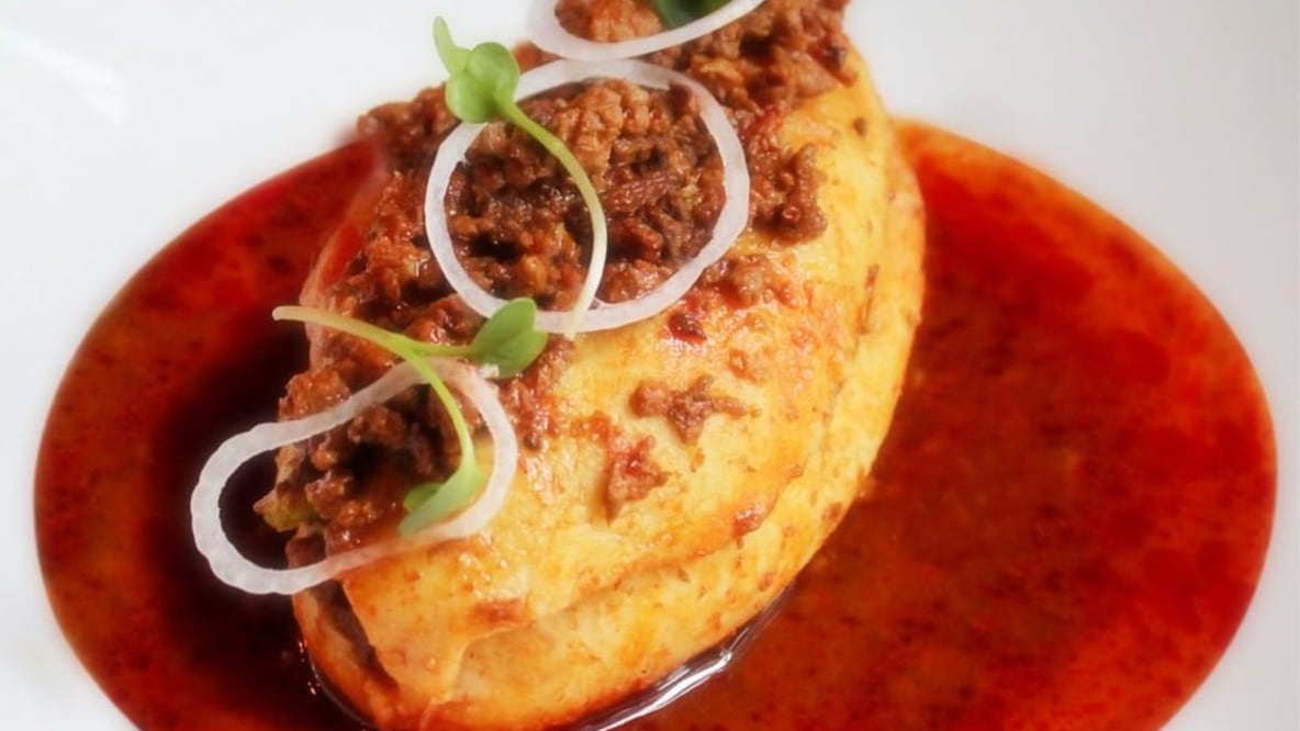 Chanclas poblanas. Imagen tomada de Instagram @augurio.restaurante