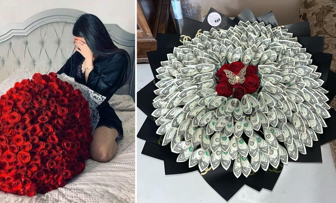 Ramos buchones, un muy extravagante regalo para San Valentín
