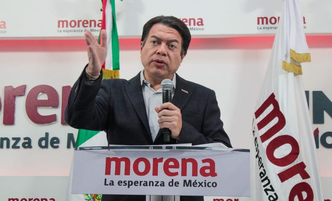 Mario Delgado confirmó que habrá lugares en Senado para aspirantes perdedores | Foto: Agencia Es Imagen para El Universal Puebla