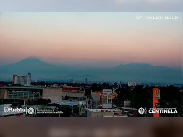 ¿Cómo amaneció el Popocatépetl? 17 marzo 2021