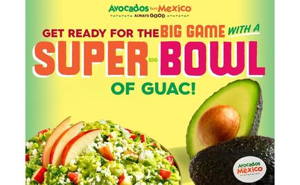 Video: Aguacates mexicanos llegan al Super Bowl LVII