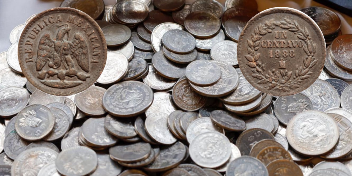 Moneda de un centavo acuñada en 1888 / Foto EsImagen, Ucoin