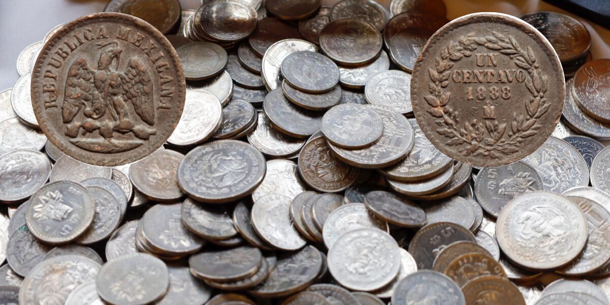 Moneda de un centavo del Porfiriato en venta por millones de pesos