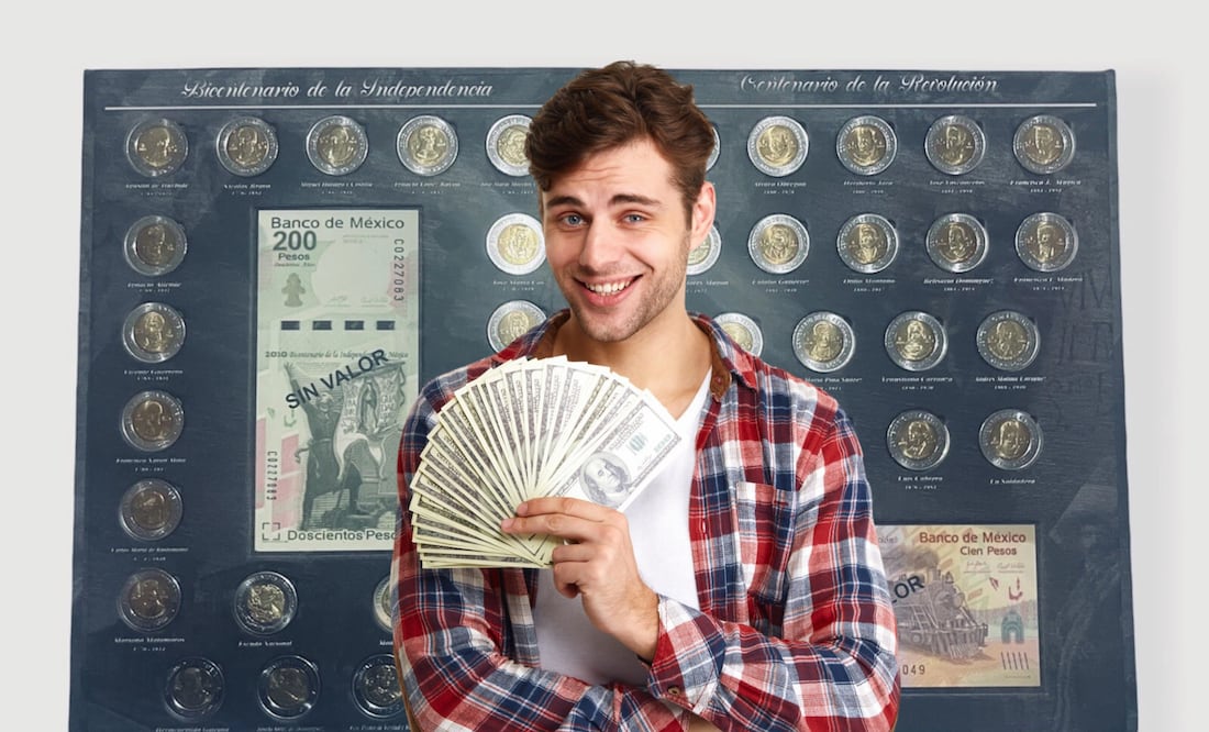 Monedas de 5 pesos valen mucho para coleccionistas | Foto: Ebay / Freepik