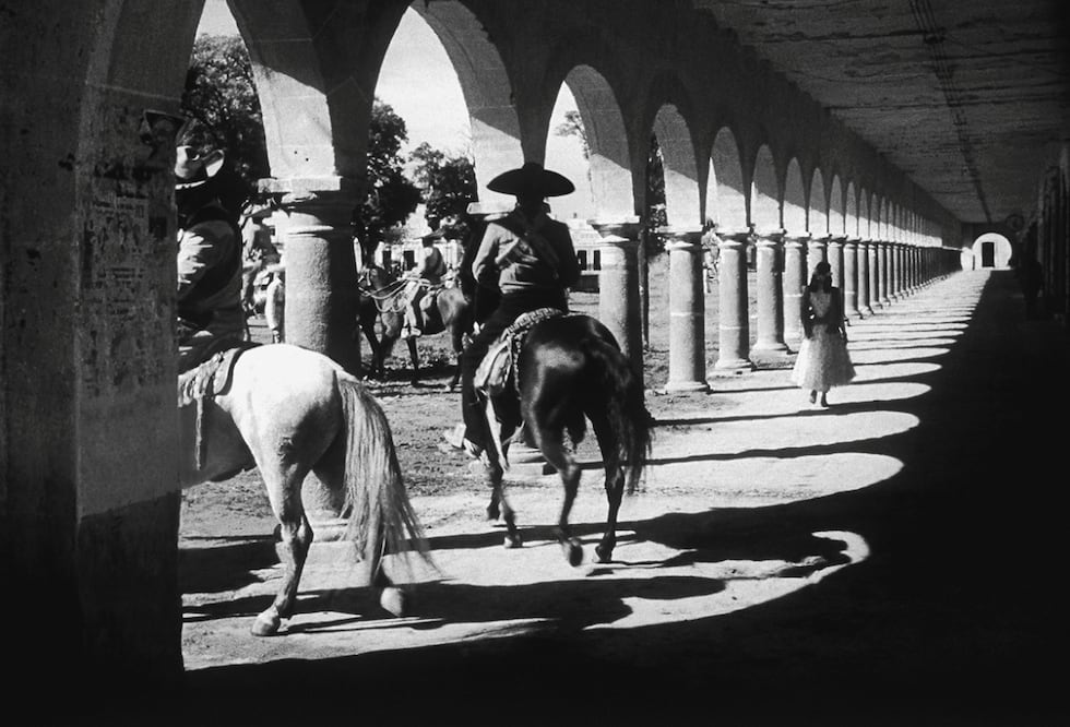 De esta manera lucía Cholula en la década de los 50 | Foto: Facebook Puebla Antigua