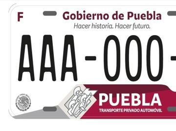 Cambio de placas en Puebla 2021 ¿Cómo sacar tu cita?