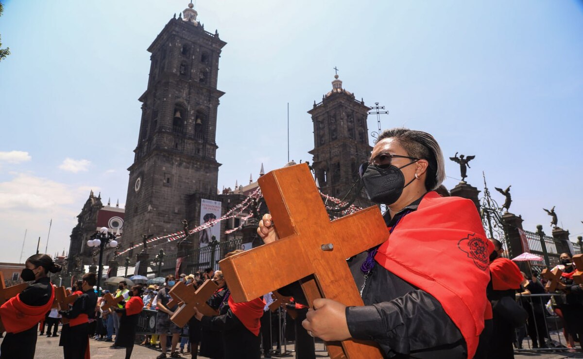 Habrá cierres viales por Viacrucis en Puebla