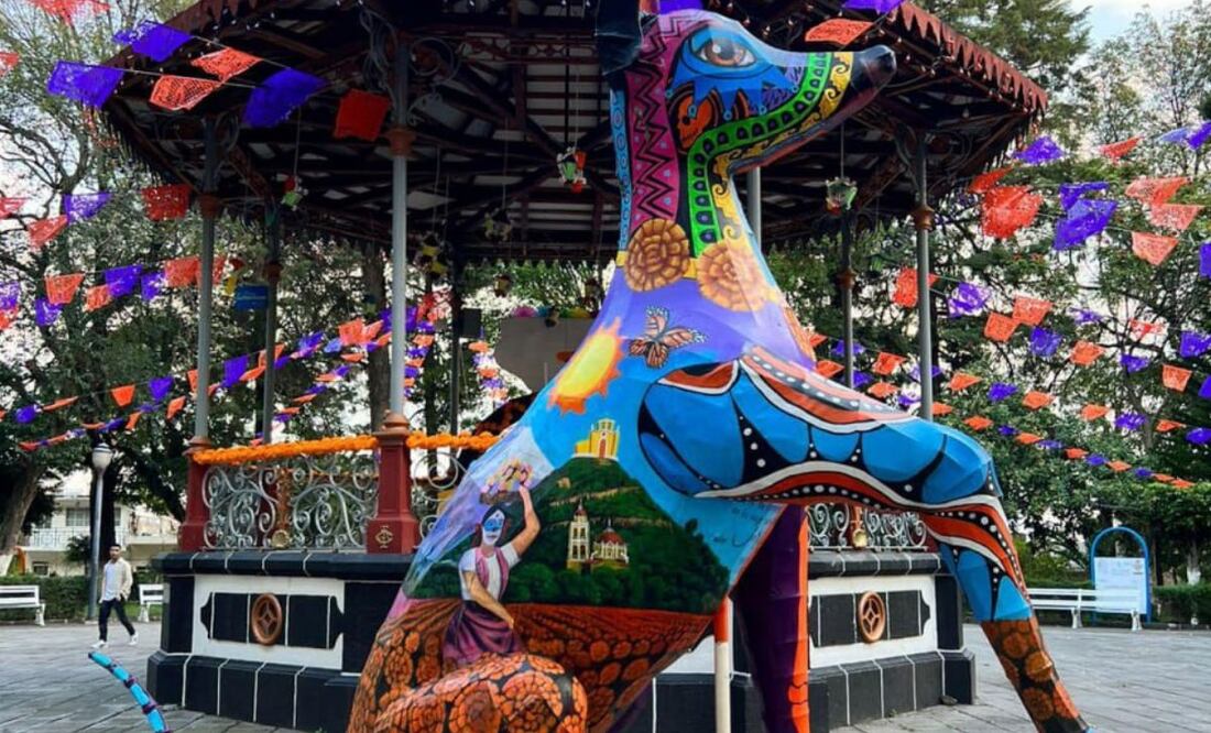 Las mascotas también son recordadas el Día de Muertos | Foto: Ayuntamiento de Atlixco