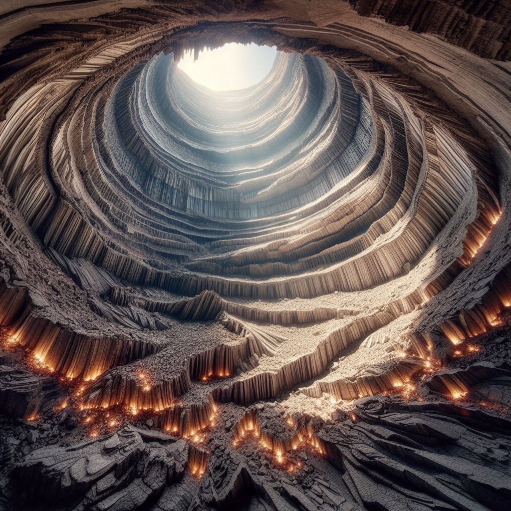 La IA da una interesante perspectiva del volcán Popocatépetl | Foto Bing