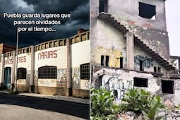 Revelan imágenes inéditas de los antiguos baños Tres Marías en Puebla