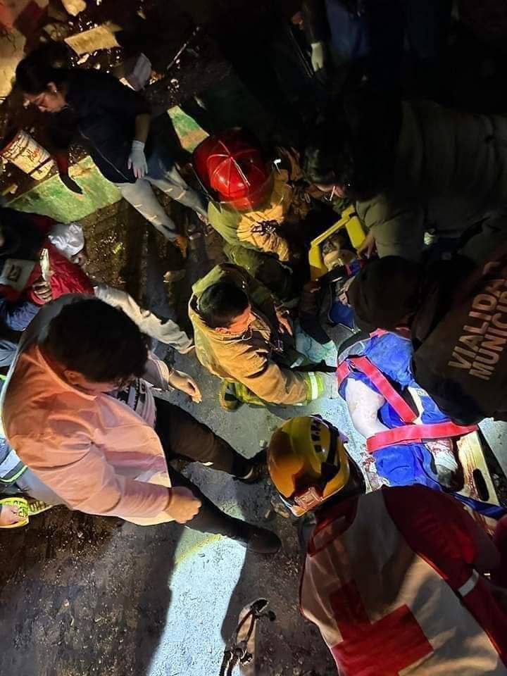 Así quedó el lugar donde ocurrió la explosión de pirotecnia en Tepeyahualco | Fotos PC Estatal y SSP Puebla
