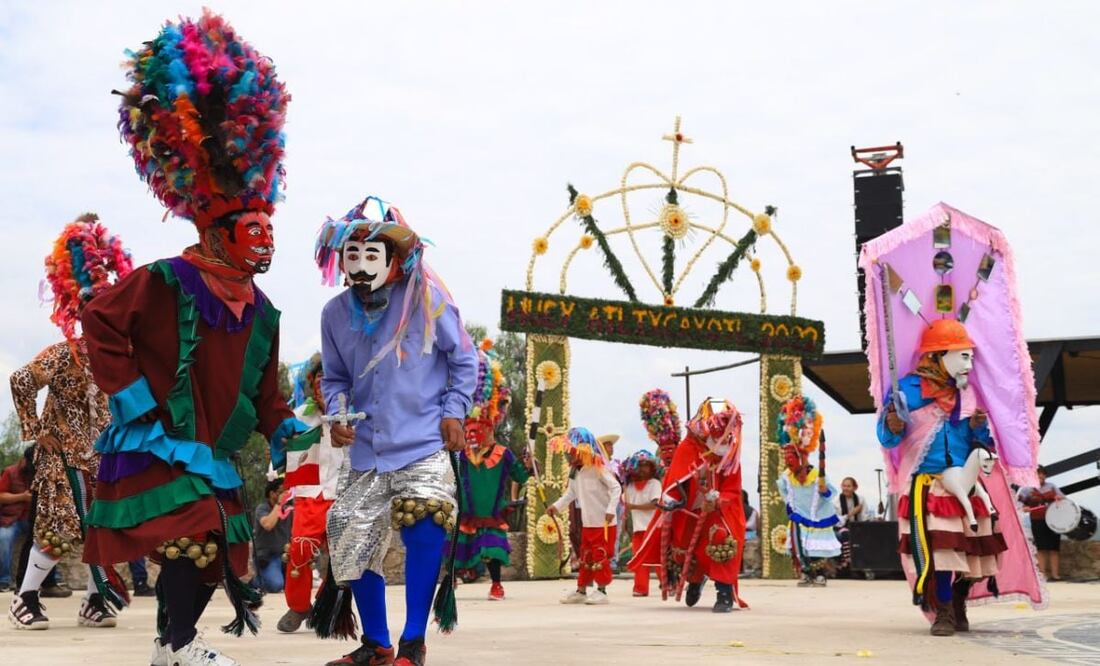 La fiesta mayor de Atlixco, el Huey Atlixcáyotl, busca durar dos días para que más personas acudan a la celebración | Foto: Agencia Es Imagen para El Universal Puebla