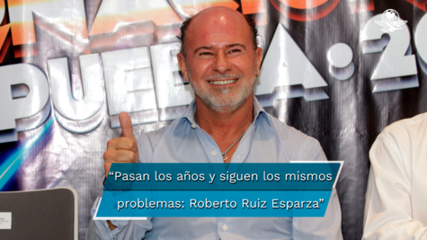 Para Roberto Ruiz Esparza, la seguridad de los poblanos debe ser la prioridad