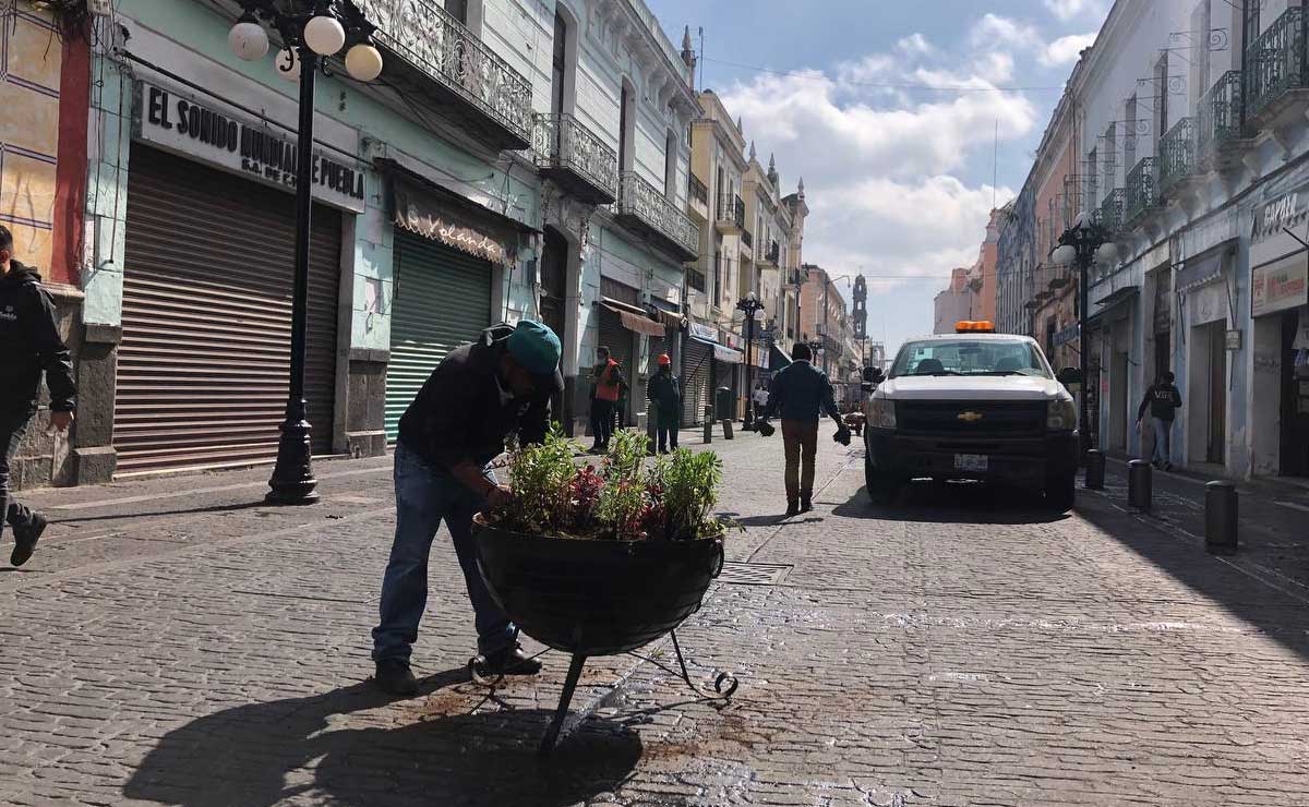 Macetones en la calle de los dulces es prueba piloto, dice la Gerencia del Centro Histórico