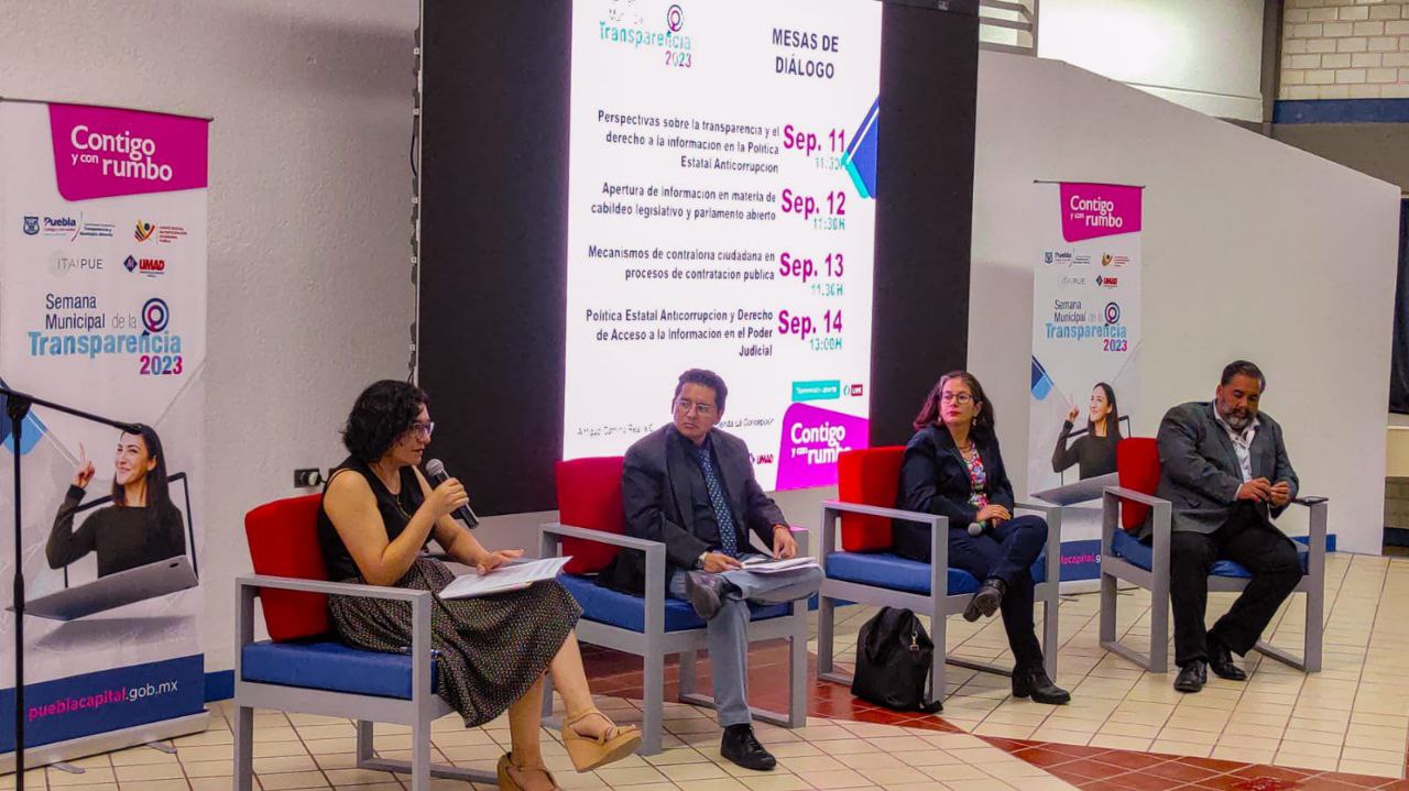 Ayuntamiento de Puebla realiza Semana de la Transparencia 2023