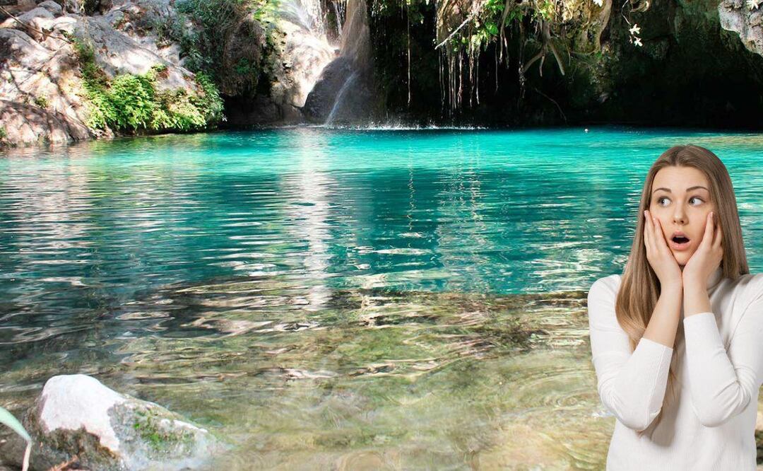 En Puebla hay lugares con hermosas aguas transparentes para visitar | Foto: Turismo Huehuetlán / Canvas