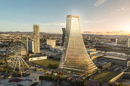 Torre Andeza, el imponente rascacielos que se construye en Puebla  