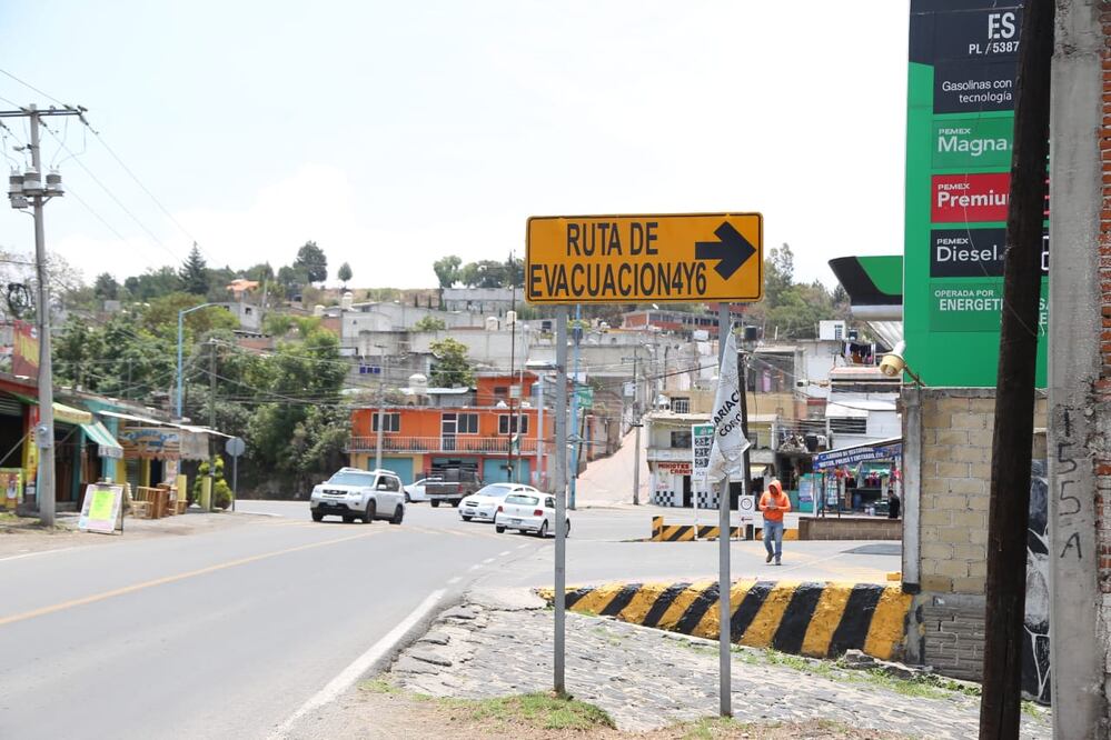 El Plan Popocatépetl contempla 10 rutas de evacuación en caso de una contingencia volcánica | Foto: EsImagen
