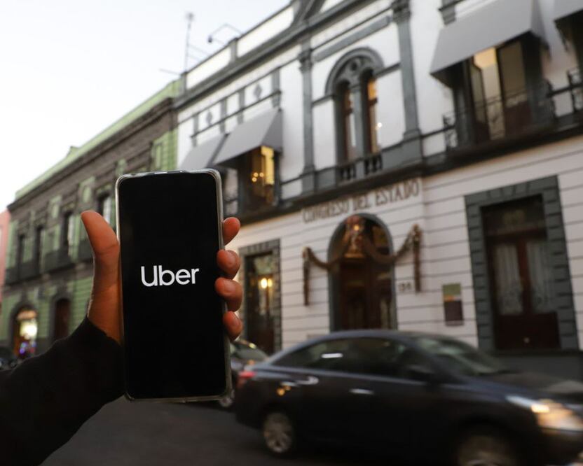 El servicio de Uber es uno de los de mayor demanda en la ciudad de Puebla | Foto: Agencia Es Imagen para El Universal Puebla