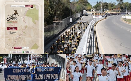 Estas son las calles que cerrarán por el Desfile del 5 de mayo en Puebla