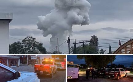 VIDEO Mueren al menos 4 personas al explotar polvorín en San Miguel Zacaola