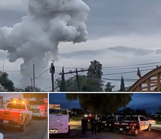 VIDEO Mueren al menos 4 personas al explotar polvorín en San Miguel Zacaola