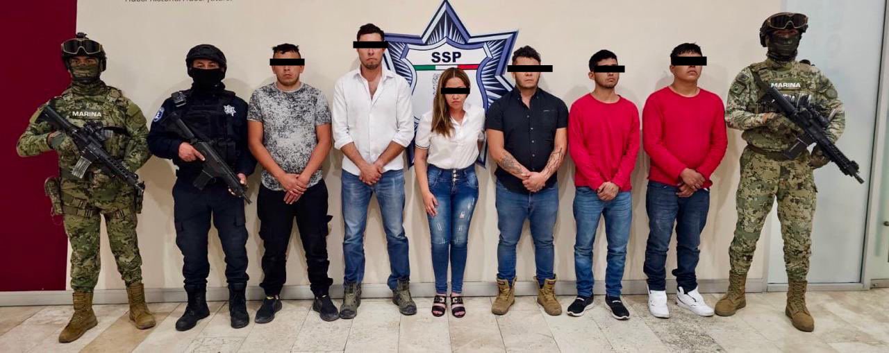 Tania N. y su banda tenían un inhibidor de señal en la casa donde operaban | Foto:  SSP
