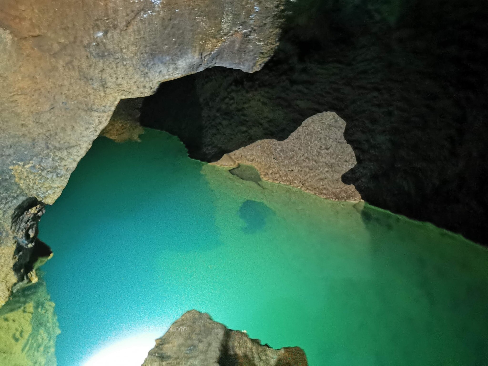 Este impresionante cenote color turquesa está en un Pueblo Mágico | Facebook El Errabundo