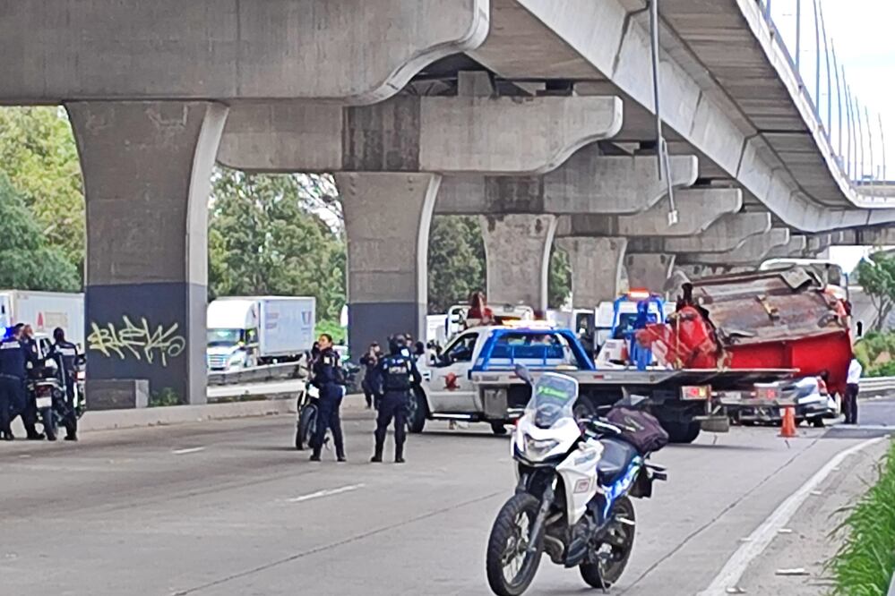 Un trágico accidente se registró en la autopista México–Puebla | Foto: EsImagen