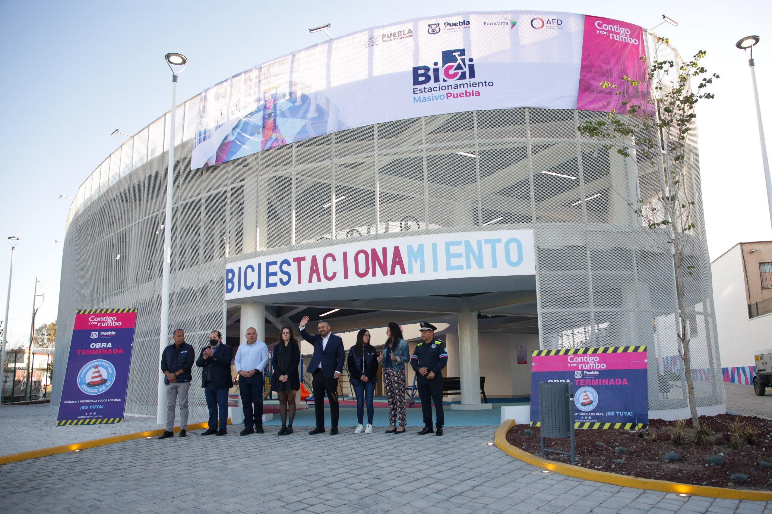 Dónde está y cuánto costará el biciestacionamiento masivo de Puebla