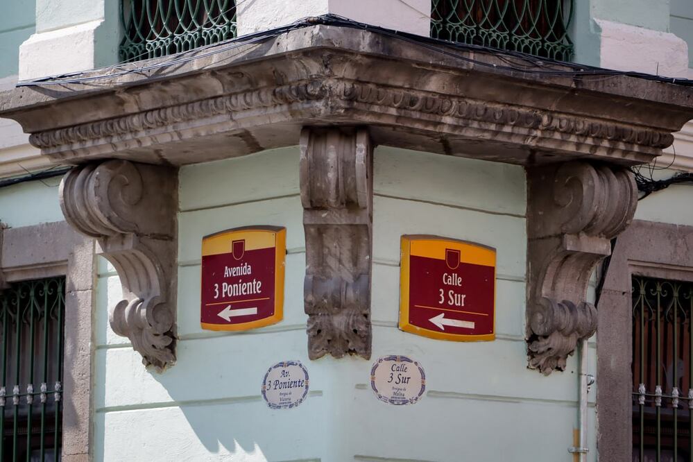 Las calles del centro de Puebla están numeradas | Es Imagen