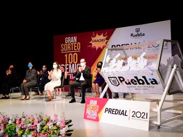 Realiza Ayuntamiento de Puebla Sorteo Predial 2021
