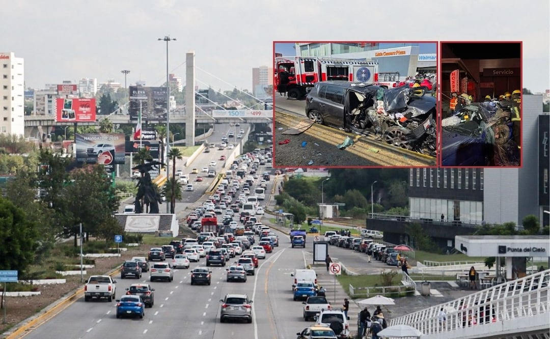 La Vía Atlixcáyotl es una de las más transitadas en Puebla, pero también peligrosa | Foto: EsImagen