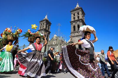 Oaxaca llega a Puebla con su Guelaguetza 2025 en el Parque del Carmen