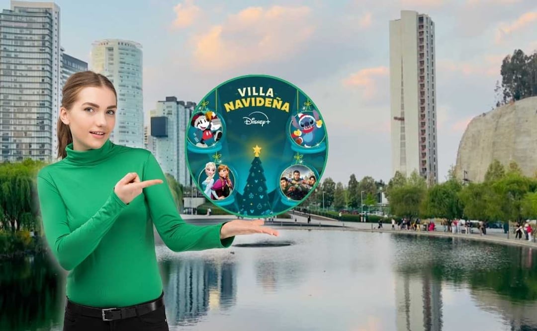 Este nuevo atractivo turístico está muy cerca de Puebla | Foto: Villa Navideña Disney / IG parquelamexicana_oficial