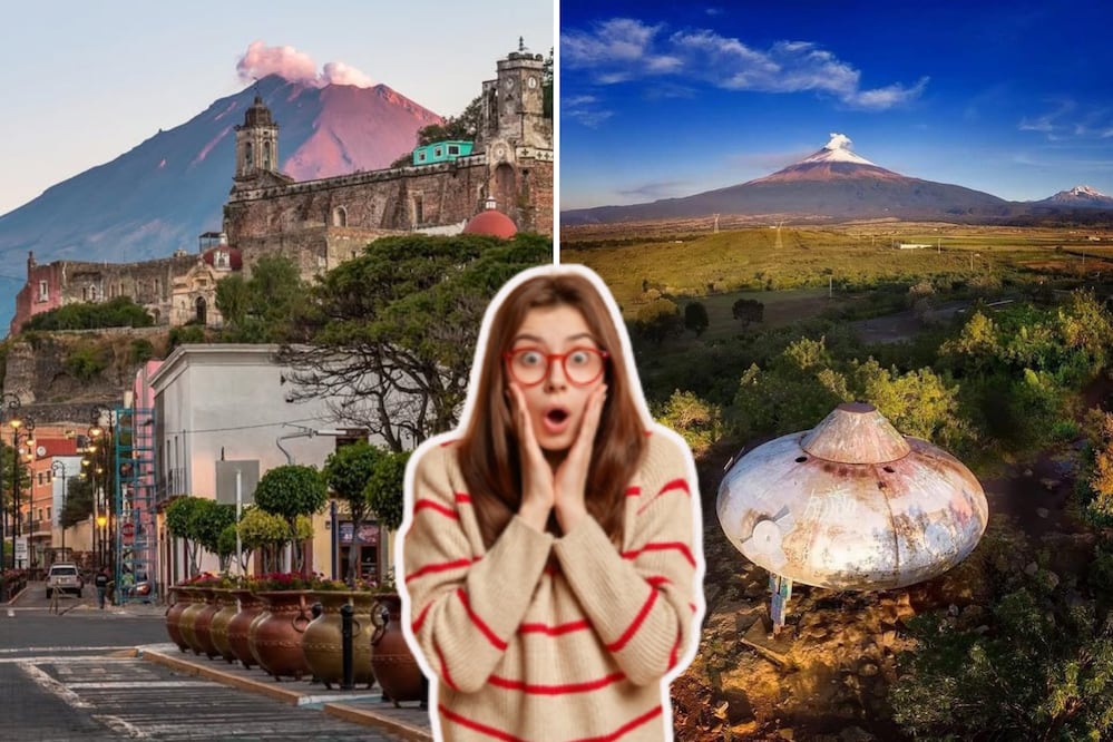 En Puebla hay un pueblo donde todo parece estar al revés | Foto: IG @nopalflowerblog / IG atlixco_pueblomagico / Freepik