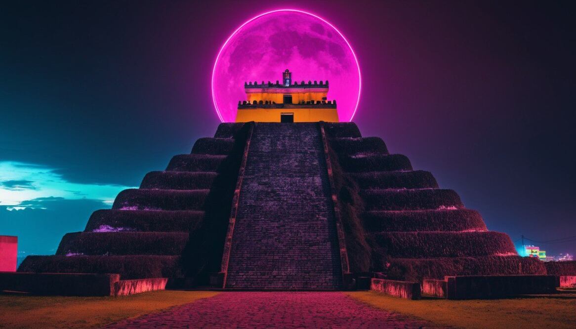 Si te has preguntado cómo es en realidad la pirámide de Cholula, la IA lo revela | Fuente: Wepik