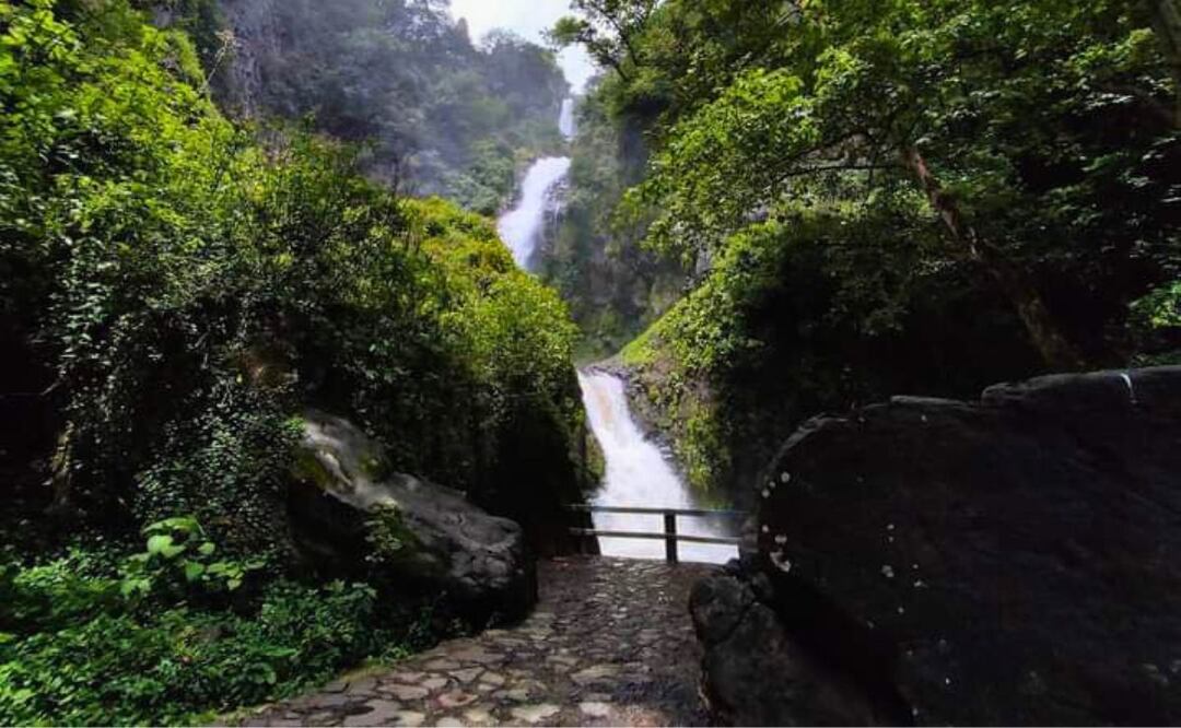 Esta cascada se ubica en el Ejido de Tulimán, en Zacatlán | Foto: Facebook Cascadas Tulimán