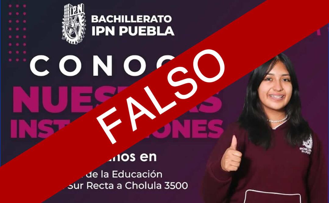 El 'Bachillerato IPN Puebla' no está vinculado con el IPN. Foto: Especial / Instagram