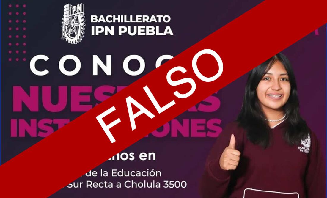 El 'Bachillerato IPN Puebla' no está vinculado con el IPN. Foto: Especial / Instagram
