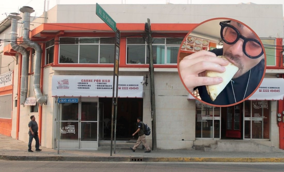 El influencer "El Arturito" recomienda este restaurante de tacos árabes en Puebla | Foto: EsImagen / Redes sociales