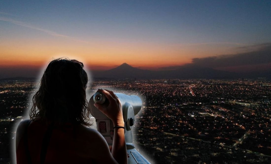 Desde el mirador 360° podrás tener una vista increíble de la ciudad de Puebla | Foto: EsImagen / Canva