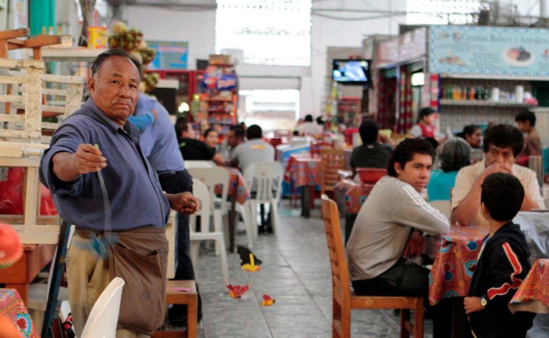El mercado La Acocota es uno de los centros de abasto más visitados en Puebla | Foto: Agencia Es Imagen para El Universal Puebla
