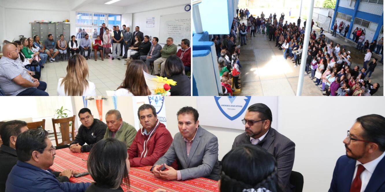 SEP Puebla designa nuevos directivos en el plantel Blandina Torres / Foto: SEP