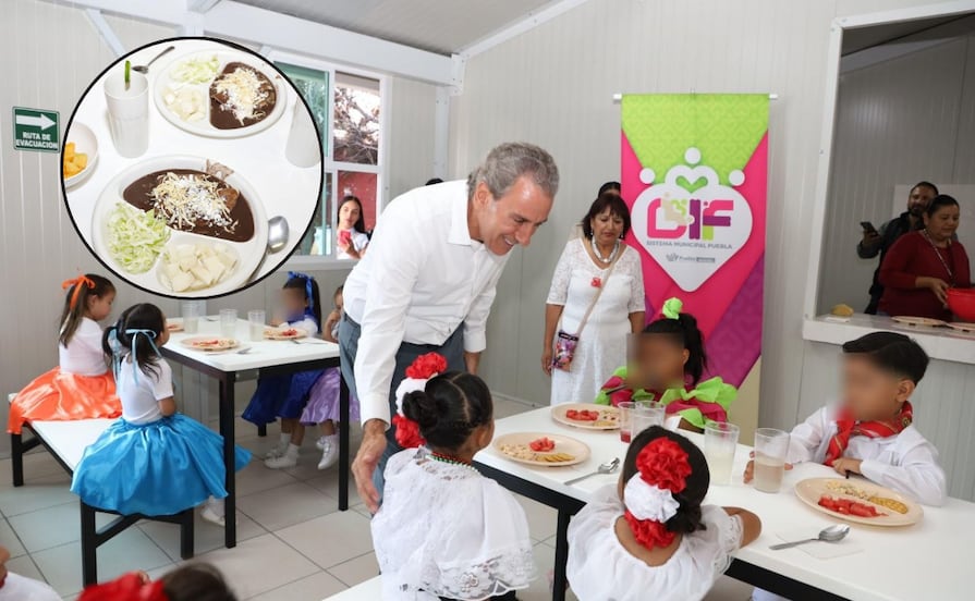 Pepe Chedraui construye y equipa desayunadores escolares en la ciudad de Puebla