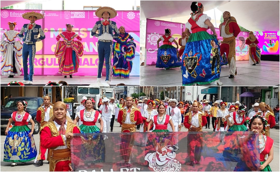 El Ballet Folklórico de la BUAP presentó un repertorio de danzas tradicionales de Puebla y Veracruz | Foto: BUAP