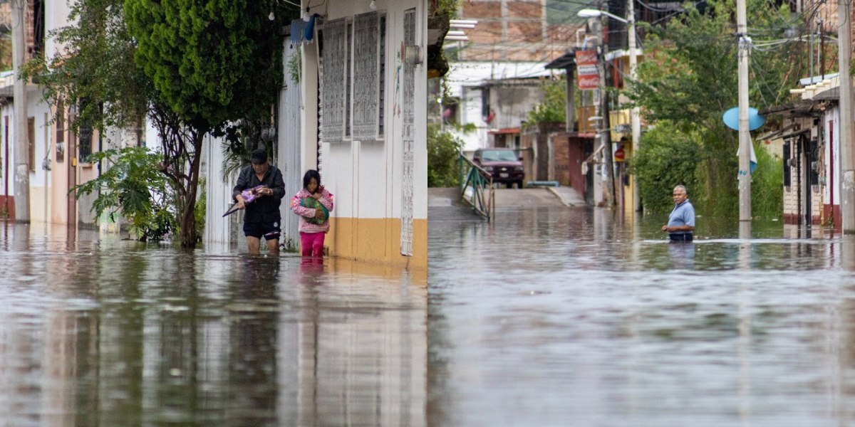 Se pronostica que un fenómeno similar a la DANA de Valencia podría presentarse en México / Foto: EsImagen
