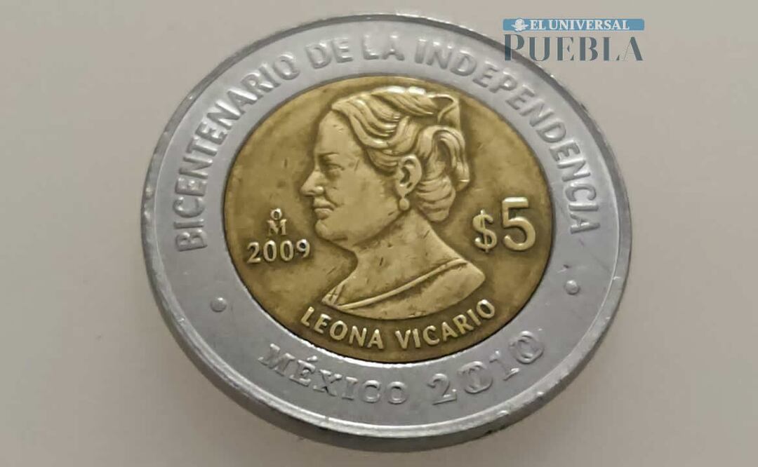 Leona Vicario apareció por primera vez en una moneda en 2009. Foto: Demian Magallán