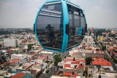 VIDEO Así son las cabinas del Cablebús en Puebla