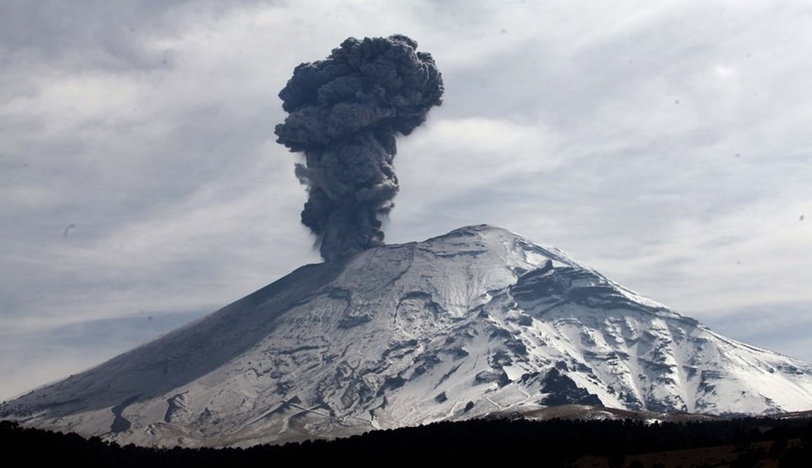 Volcán Popocatépetl / Foto: Archivo el Universal